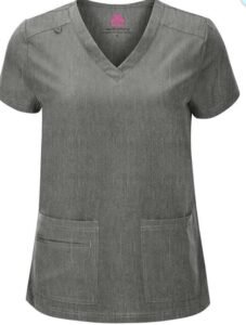 Medical Scrub V-Neck Top