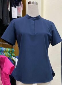 Medical Scrub Button Top